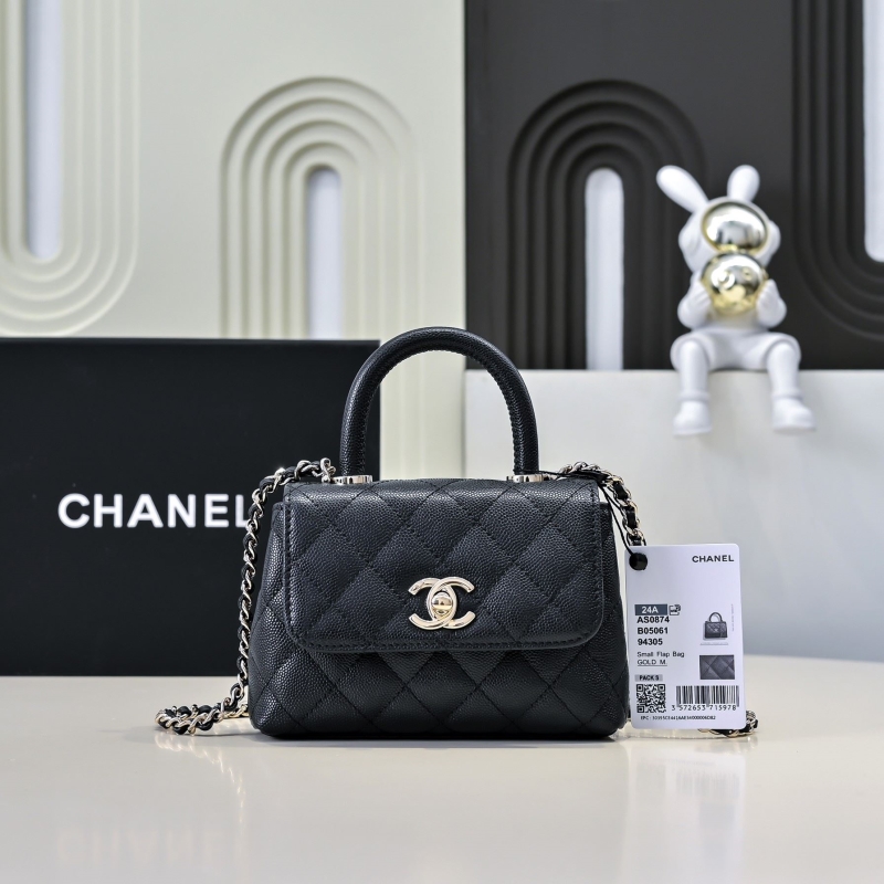 Ch**el top handle bags